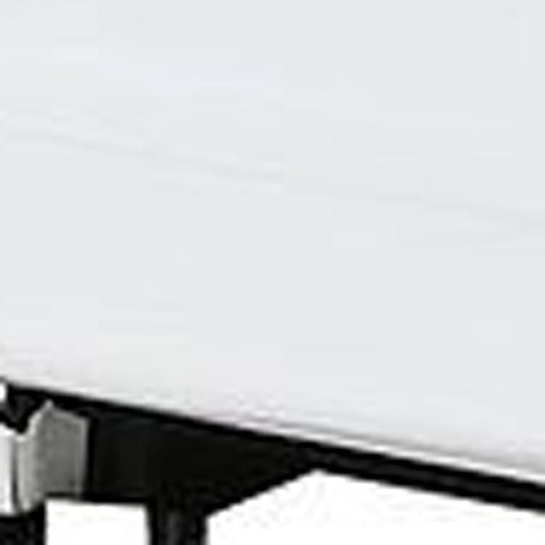 Two Piece White Leather Sectional Sofa Set for Spacious Living Room Comfort