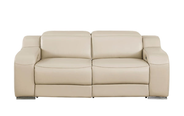 Three Piece Leather Sectional Sofa Set for Comfortable Living Room Lounging