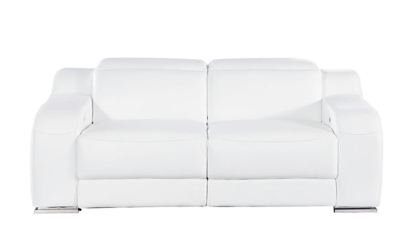 Three Piece Leather Living Room Sectional Sofa Set Accommodating up to Six Guests