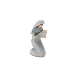 HomeRoots Set of Nine Beige and Gold Polyresin Figurines - Elegant Décor for Home, Gifts & Easy Display Options 634117