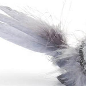 HomeRoots 12 Gray Fabric Bird Tabletop Sculpture – Elegant Home Décor Accent for Modern & Classic Styles 634120