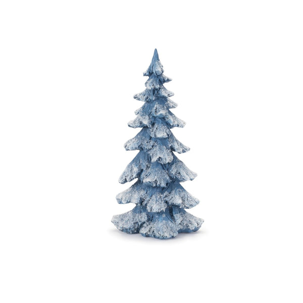 HomeRoots Set of Four Blue-and-White Polyresin Tabletop Sculptures for Elegant Home Décor and Gifting Options 634123