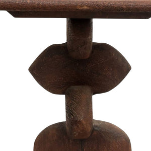 HomeRoots 22" Brown Distressed Solid Wood Square End Table – Versatile, Rustic Charm for Any Space or Style! 634153