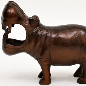 HomeRoots 29" Copper Aluminum Tabletop Sculpture - Modern Industrial Art Piece for Home or Office Décor & Gifts 634196