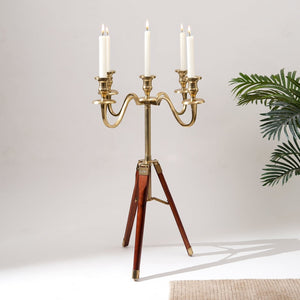 HomeRoots 79" Striking Gold Aluminum Tabletop Sculpture - Modern Elegance for Home Decor & Gift Ideas 634215
