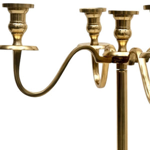 HomeRoots 79" Striking Gold Aluminum Tabletop Sculpture - Modern Elegance for Home Decor & Gift Ideas 634215