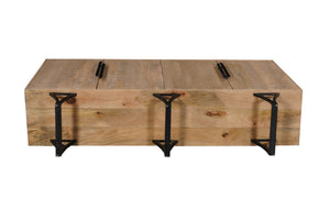 HomeRoots 84" Beige Solid Wood Sideboard with Carved Geometric Design - Stylish Storage for Any Room 634318