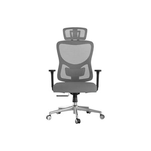 HomeRoots Black Adjustable Height Swivel Rolling Office Chair with Breathable Mesh and Lumbar Support Design 634603