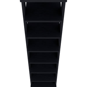 English Elm Odesto 48.7" Tall Vertical Shoe Rack with 8 Tiers – Space-Saving, Sturdy Melamine Organizer for Entryway Bedroom Closet Black 52.8 L x 17 W x 3.2 H B070P234361