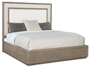 Serenity Rookery King Upholstered Panel Bed