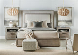 Serenity Rookery King Upholstered Panel Bed