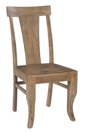 HomeRoots 11 Piece Solid Wood Dining Set with 10 Slat-Back Chairs for Elegant Family Meals & Entertaining 635144