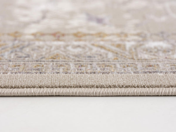HomeRoots 2' Southwestern Runner Rug in Gray and Beige - Durable, Stain-Resistant Accent for Hallways & More 2' x 25' 635340
