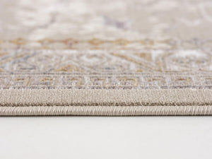 HomeRoots 2' Southwestern Runner Rug in Gray and Beige - Durable, Stain-Resistant Accent for Hallways & More 18' Runner 635341