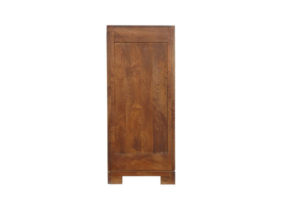 HomeRoots 102" Dark Brown Solid Wood Sideboard - Elegant Storage Solution for Any Room, Timeless Design & Durability 635424