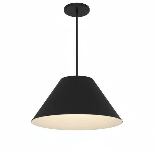 English Elm 22 Inch Wide Matte Etched Glass Led Pendant Light for Dining and Entryway Spaces Black B370P403645