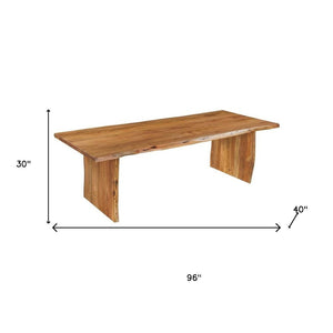 HomeRoots 11 Piece Brown Solid Wood Dining Set - Classic Comfort, Durable Design for Family Gatherings & More! 635840