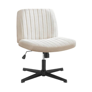HomeRoots 19" Black Tufted Swivel Lounge Chair - Modern Comfort, Stylish Accent for Living Rooms & Offices 635870
