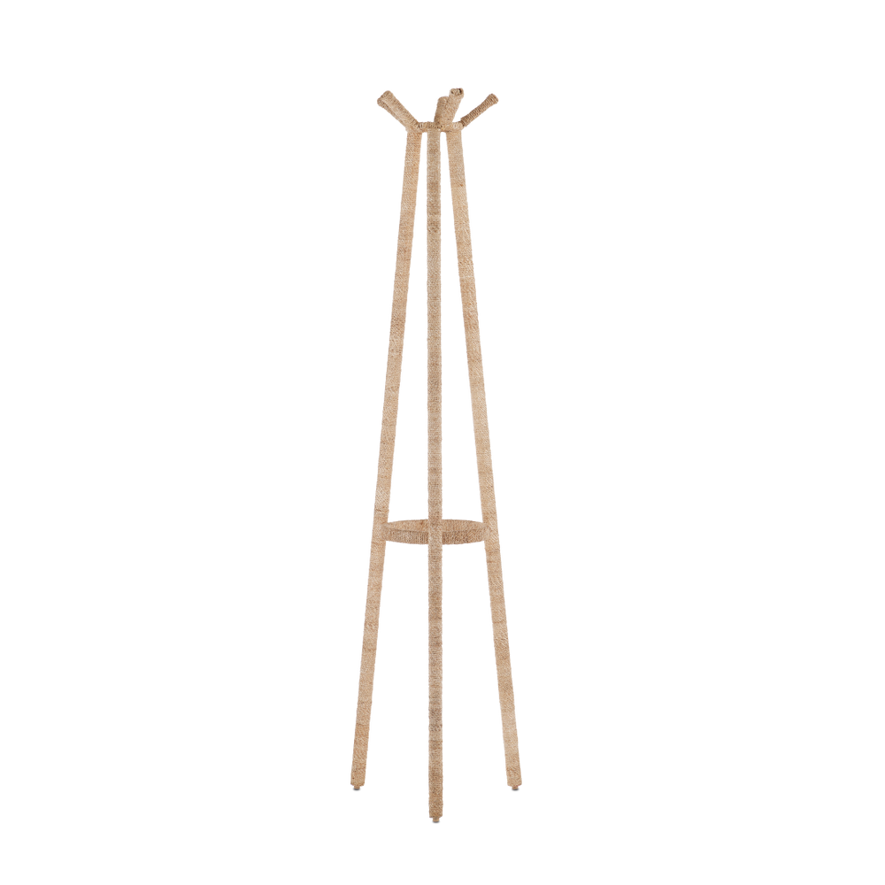Rolo Rope Coat Rack - Handcrafted Bohemian Design with Natural Materials for Stylish Entryway Storage