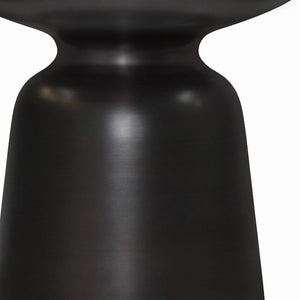 HomeRoots 18" Copper Metal Round End Table - Sleek, Modern Design for Small Spaces & Versatile Use Options 636081