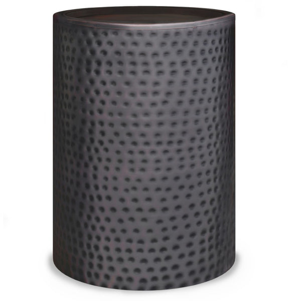 HomeRoots 21" Copper Metal Round End Table – Sleek Modern Accent for Small Spaces, Versatile & Fully Assembled 636088