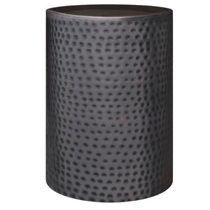 HomeRoots 21" Copper Metal Round End Table – Sleek Modern Accent for Small Spaces, Versatile & Fully Assembled 636088