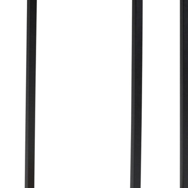 HomeRoots 24" Natural Metal Round End Table – Modern Industrial Accent Table for Living Room, Fully Assembled 636089