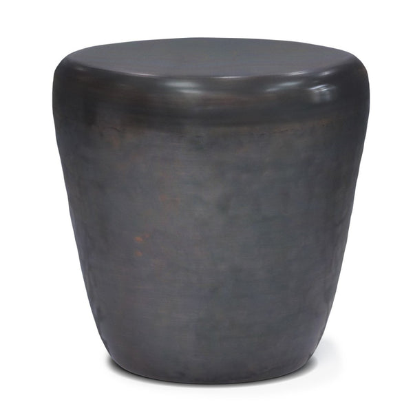 HomeRoots 22" Copper Metal Round End Table - Stylish, Durable Accent for Modern Living Rooms & Small Spaces 636113