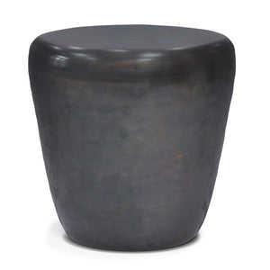 HomeRoots 22" Copper Metal Round End Table - Stylish, Durable Accent for Modern Living Rooms & Small Spaces 636113