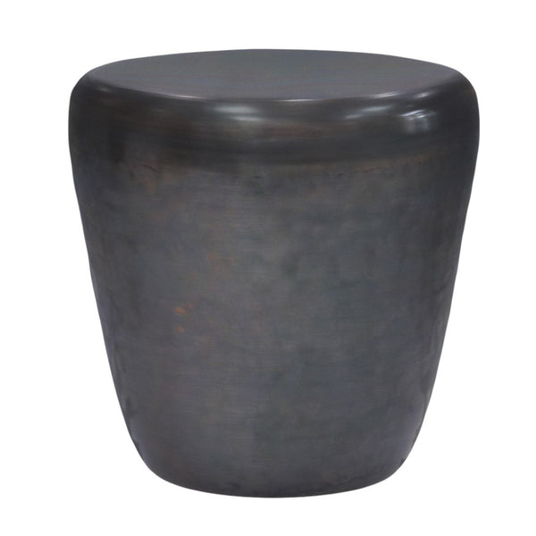 HomeRoots 22" Copper Metal Round End Table - Stylish, Durable Accent for Modern Living Rooms & Small Spaces 636113