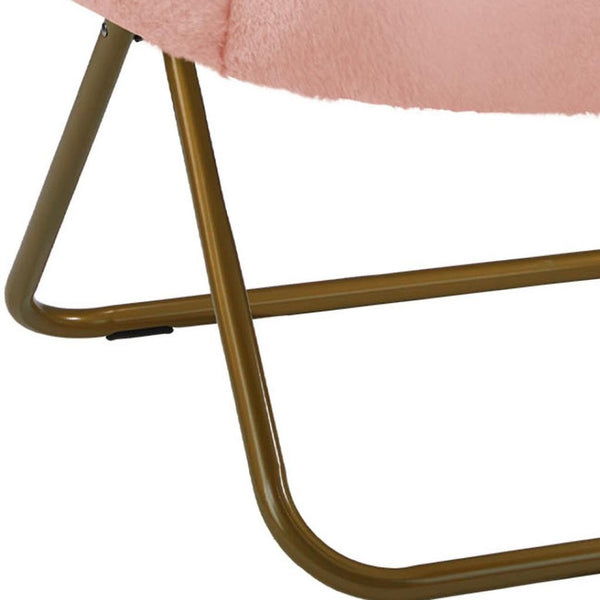 HomeRoots 26" Brown Tufted Lounge Chair – Mid-Century Modern Accent for Stylish Comfort in Small Spaces 636220