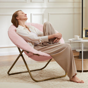 HomeRoots 26" Brown Tufted Lounge Chair – Mid-Century Modern Accent for Stylish Comfort in Small Spaces 636220