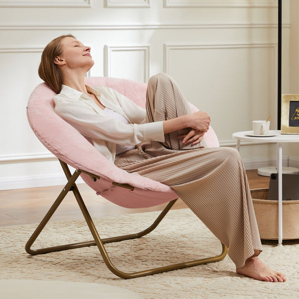 HomeRoots 26" Brown Tufted Lounge Chair – Mid-Century Modern Accent for Stylish Comfort in Small Spaces 636220