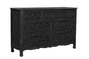 Three Piece Solid Wood Bedroom Furniture Set for a Bold and Elegant Sleeping Space