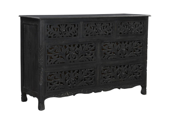 Three Piece Solid Wood Bedroom Furniture Set for a Bold and Elegant Sleeping Space