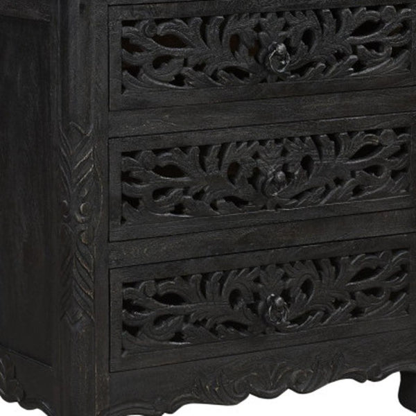 Three Piece Solid Wood Bedroom Furniture Set for a Bold and Elegant Sleeping Space