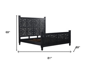 Three Piece Solid Wood Bedroom Furniture Set for a Bold and Elegant Sleeping Space