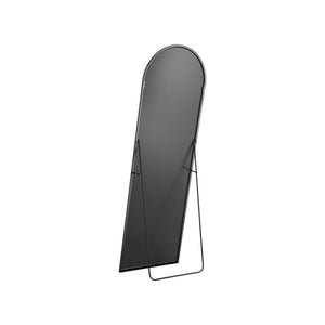 HomeRoots 63" Black Metal Arch Mirror – Elegant Full-Length Design for Stylish Home Décor & Versatile Use 636325