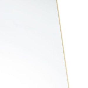 HomeRoots 63" Elegant Gold Metal Full-Length Mirror - Freestanding & Wall Mount - Modern, Versatile Design 636330