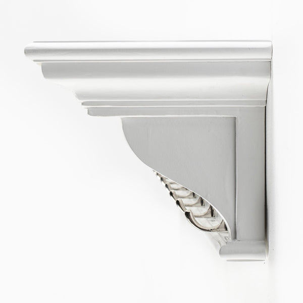 HomeRoots 51" White Solid Wood Coat Rack with 8 Hooks - Coastal Charm for Organized Entryway & Stylish Storage 636376