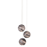 Palatino Round Multi-Drop Pendant