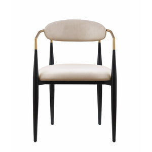 English Elm Flint Ladderback Dining Chairs Set of Two Mahogany Frame with Gray Upholstered Seat B056P416902