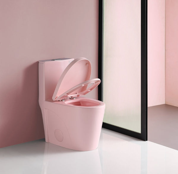 English Elm One-piece Elongated Ceramic Toilet Dual Flush Ada Comfort Height Glossy White Bath W1920P385404