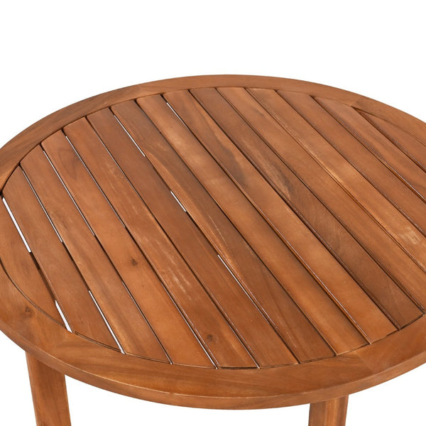 English Elm 2 Piece Acacia Wood Outdoor Loveseat Set Woven Rope Tub Design Teak Patio N780P245860G