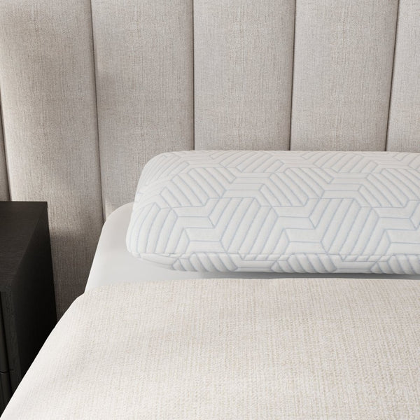 English Elm Bella Memory Foam Contour Pillow Phase Change Cover Cooling Ventilated Sleep Support B337P360168