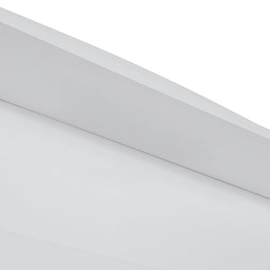 English Elm Full Size Wooden Led Platform Bed With Trundle, Storage Headboard, Usb Ports, And Drawers In White N820S10009K