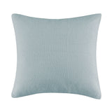 INK+IVY Bree Knit Casual Euro Pillow Cover II21-1305 Light Blue