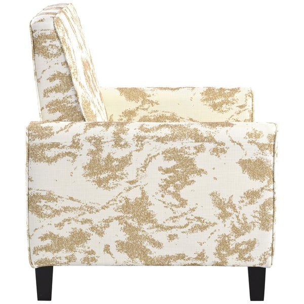 English Elm Christopher Knight Home® - 27.5" Push Back Recliner with Beech Legs, Deep Ergonomic Seat & Extendable Footrest for Rooms Yellow N763P256508G