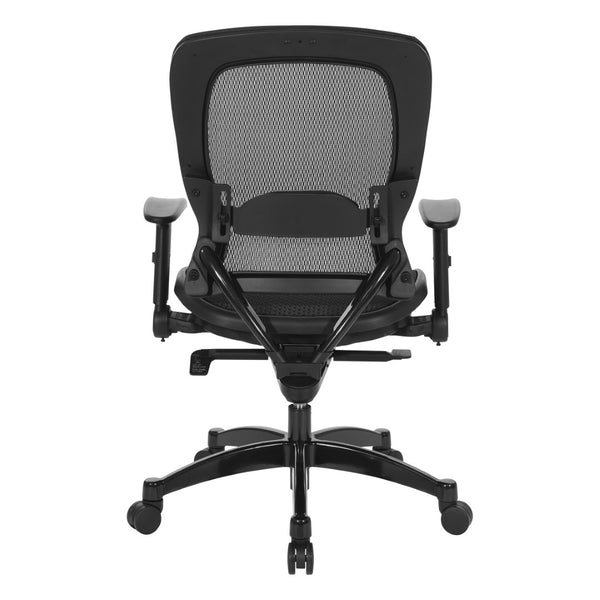 OSP Home Furnishings Manager's Ergonomic Mesh Office Chair with Lumbar Support and Synchro Recline Mechanism 2787R