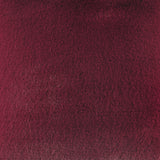 Croscill Sable Glam/Luxury Solid Faux Fur Square Decor Pillow CC30-0033 Burgundy